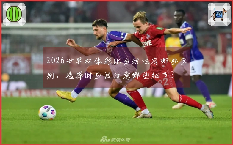 2026世界杯体彩比分玩法有哪些区别，选择时应该注意哪些细节？