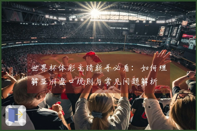 世界杯体彩竞猜新手必看：如何理解亚洲盘口规则与常见问题解析